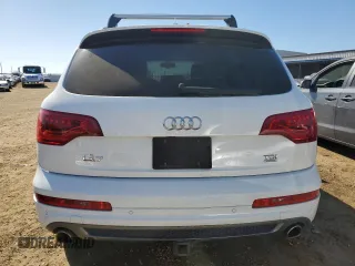 2015 Audi Q7 3.0L TDI Prestige with VIN WA1WMAFE0FD016301, listed as a Copart auction lot 46296335 with 86,984 mi miles and Salvage Title. Bid and sale history available at carsss.com. Image 6.