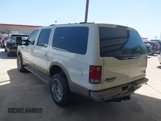 2001 Ford Excursion Limited z VIN 1FMNU43S41EC14679, wystawiony jako IAAI lot #41985236 z przebiegiem 293 535 mil mil oraz . Historia ofert i sprzedaży dostępna na DreamBid. Obrazek 3.