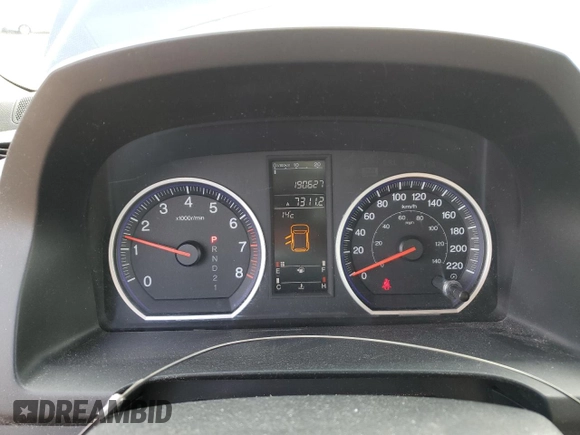 2008 Honda CR-V EX-L with VIN 5J6RE48798L815982, listed as a Copart auction lot 55009315 with 190,627 mi miles and Clean Title. Bid and sale history available at carsss.com. Image 9.