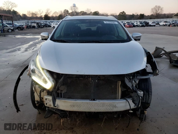 2017 Nissan Murano SL with VIN 5N1AZ2MHXHN124602, listed as a Copart auction lot 45044375 with 160,176 mi miles and Clean Title. Bid and sale history available at DreamBid. Image 5.