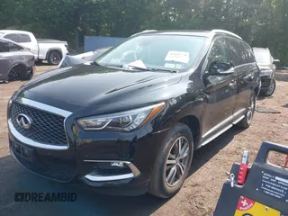 2020 Infiniti QX60 Pure with VIN 5N1DL0MM1LC501807, listed as a IAAI auction lot 42447446 with 37,184 mi miles and . Bid and sale history available at DreamBid. Image 17.