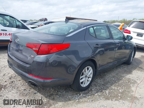 2011 Kia Optima LX with VIN KNAGM4A75B5054483, listed as a IAAI auction lot 41941704 with Not Provided miles and . Bid and sale history available at DreamBid. Image 4.
