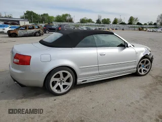 2004 Audi S4 z VIN WUARL48H64K900558, wystawiony jako Copart lot #54141755 z przebiegiem 131 741 mil mil oraz Szkody całkowita. Historia ofert i sprzedaży dostępna na DreamBid. Obrazek 3.