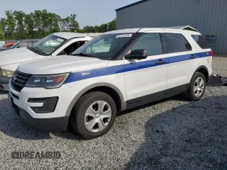 2017 Ford Police Interceptor Utility z VIN 1FM5K8AR7HGE01362, wystawiony jako Copart lot #50712705 z przebiegiem 92 267 mil mil oraz Szkody całkowita. Historia ofert i sprzedaży dostępna na DreamBid. Obrazek 1.