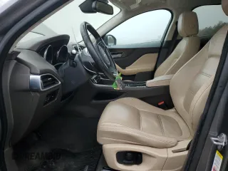 2018 Jaguar F-Pace 25t Prestige with VIN SADCK2FX3JA320663, listed as a Copart auction lot 50362275 with 94,126 mi miles and Salvage Title. Bid and sale history available at DreamBid. Image 7.