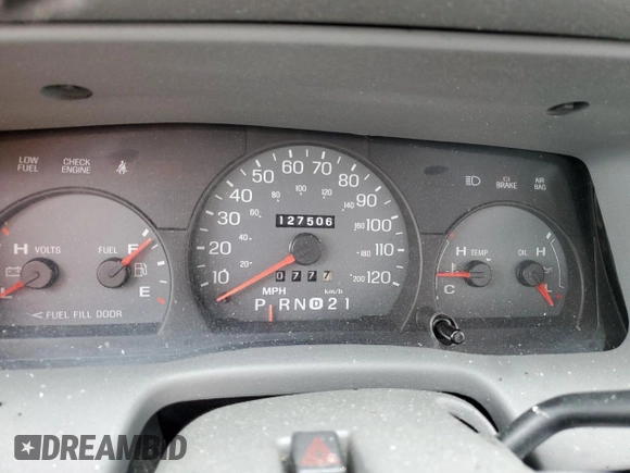 2003 Mercury Grand Marquis LS Premium with VIN 2MEFM75W13X667779, listed as a Copart auction lot 52869985 with 127,506 mi miles and Salvage Title. Bid and sale history available at DreamBid. Image 9.