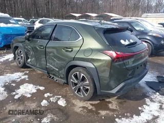 2021 Lexus UX with VIN JTHX3JBH9M2040066, listed as a IAAI auction lot 41256663 with 48,638 mi miles. Bid and sale history available at carsss.com. Image 3.