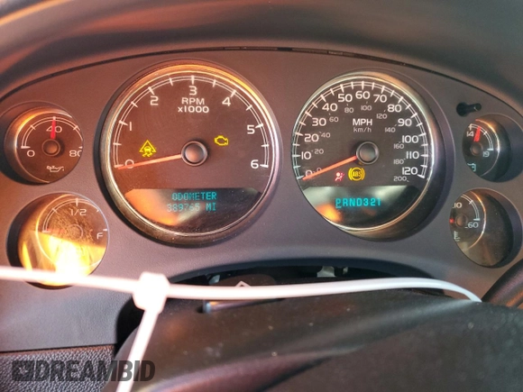 2008 Chevrolet Suburban LTZ with VIN 3GNFC16JX8G185311, listed as a Copart auction lot 87846365 with 389,765 mi miles and Salvage title. Bid and sale history available at DreamBid. Image 9.
