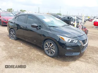 2021 Nissan Versa SV with VIN 3N1CN8EV5ML838408, listed as a IAAI auction lot 42085323 with 34,410 mi miles and . Bid and sale history available at DreamBid. Image 1.