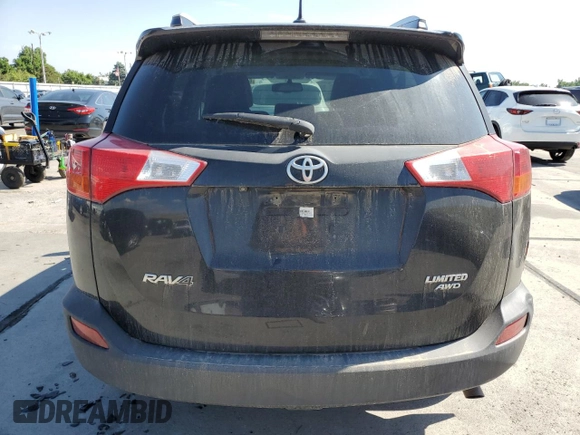 2013 Toyota RAV4 Limited with VIN 2T3DFREV7DW035225, listed as a Copart auction lot 64301265 with 136,071 mi miles and Salvage title. Bid and sale history available at DreamBid. Image 6.