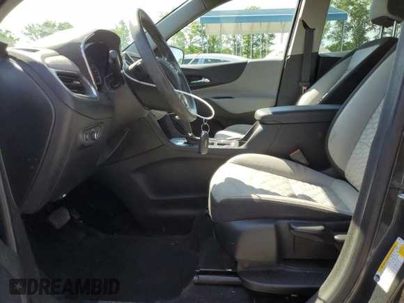 2021 Chevrolet Equinox LS z VIN 2GNAXHEV5M6144649, wystawiony jako Copart lot #54565055 z przebiegiem 61 987 mil mil oraz Szkoda całkowita • Salvage title. Historia ofert i sprzedaży dostępna na DreamBid. Obrazek 7.