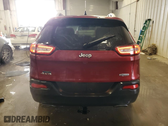 2015 Jeep Cherokee Latitude with VIN 1C4PJMCS4FW665411, listed as a Copart auction lot 49583235 with 88,121 mi miles and Clean Title. Bid and sale history available at carsss.com. Image 6.
