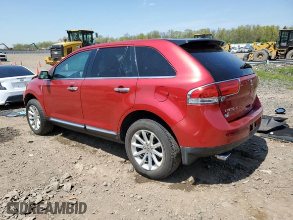2011 Lincoln MKX with VIN 2LMDJ8JK8BBJ18778, listed as a Copart auction lot 49262603 with 138,458 mi miles and Salvage Title. Bid and sale history available at carsss.com. Image 2.
