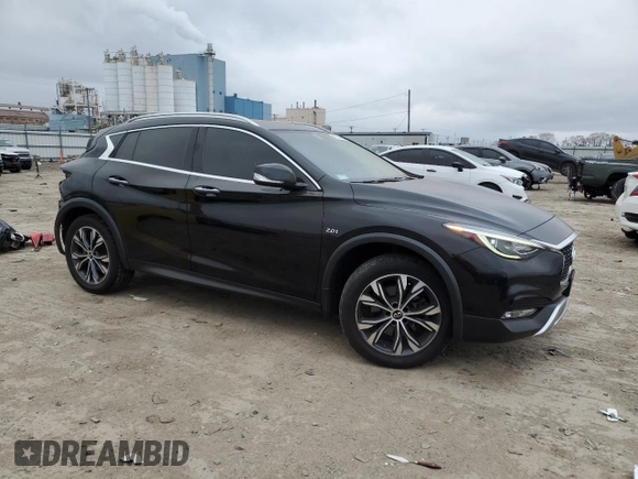 2018 Infiniti QX30 Luxury с VIN SJKCH5CR0JA043730, выставлен на аукционе Copart как лот 41574545 с пробегом 68 702 миль миль и Списание • Salvage title. История ставок и продаж доступна на DreamBid. Изображение 4.