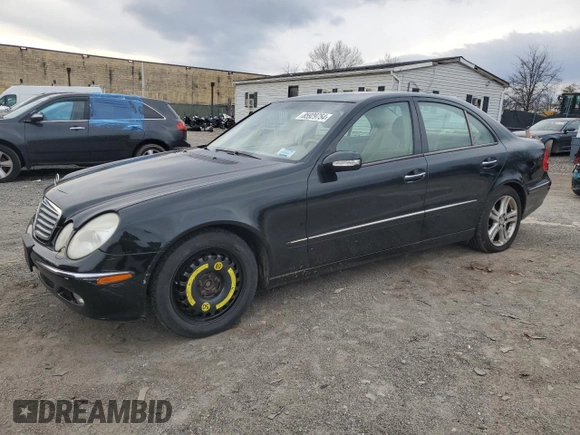 2005 Mercedes-Benz E 500 z VIN WDBUF83J05X166065, wystawiony jako Copart lot #85929754 z przebiegiem 117 199 mil mil oraz Szkoda całkowita • Salvage title. Historia ofert i sprzedaży dostępna na DreamBid. Obrazek 1.