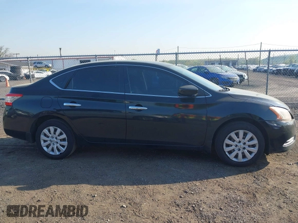 2014 Nissan Sentra SV with VIN 3N1AB7AP7EL673237, listed as a IAAI auction lot 42112309 with 161,705 mi miles and . Bid and sale history available at DreamBid. Image 13.