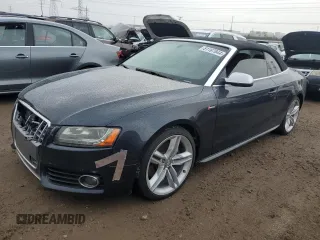2012 Audi S5 Premium Plus z VIN WAUCGAFH3CN000624, wystawiony jako Copart lot #81167844 z przebiegiem 161 820 mil mil oraz Czysty tytuł • Clean title. Historia ofert i sprzedaży dostępna na DreamBid. Obrazek 1.