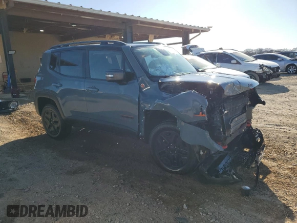 2018 Jeep Renegade Trailhawk with VIN ZACCJBCB1JPH97521, listed as a Copart auction lot 48514775 with 68,612 mi miles and Salvage Title. Bid and sale history available at carsss.com. Image 4.