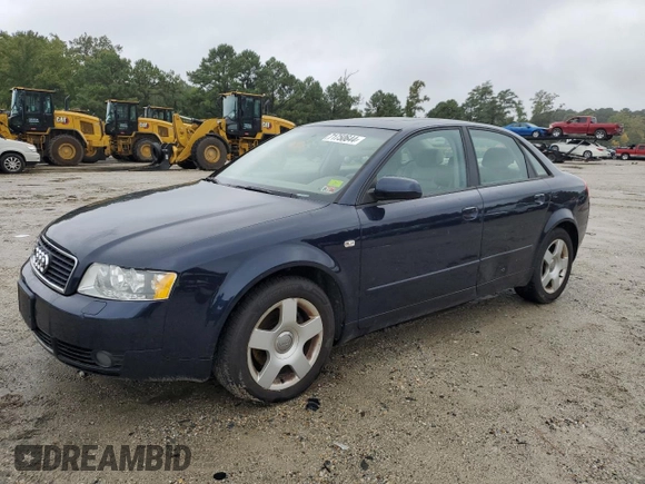 2005 Audi A4 1.8T SE with VIN WAULC68E25A078995, listed as a Copart auction lot 71750644 with 175,534 mi miles and Clean Title. Bid and sale history available at carsss.com. Image 1.