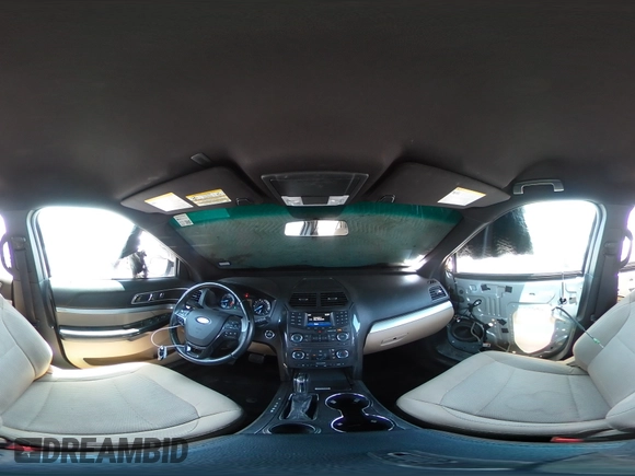 2017 Ford Explorer XLT with VIN 1FM5K7D84HGD05878, listed as a Copart auction lot 58927695 with 117,559 mi miles and Salvage title. Bid and sale history available at DreamBid. Image 15.