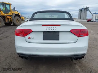 2015 Audi S5 Premium Plus with VIN WAUCGAFH2FN009433, listed as a IAAI auction lot 42034153 with 104,859 mi miles. Bid and sale history available at carsss.com. Image 16.