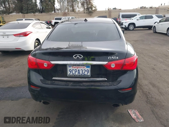 2015 Infiniti Q50 Premium with VIN JN1BV7AP9FM342033, listed as a IAAI auction lot 41241687 with 183,887 mi miles and . Bid and sale history available at DreamBid. Image 17.