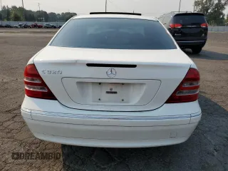 2004 Mercedes-Benz C 320 with VIN WDBRF64J64F449079, listed as a Copart auction lot 70637514 with 130,830 mi miles and Salvage Title. Bid and sale history available at DreamBid. Image 6.