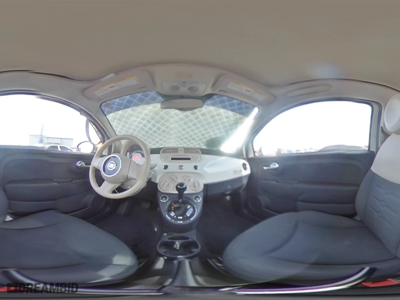 2013 FIAT 500 Pop with VIN 3C3CFFDR0DT686481, listed as a Copart auction lot 86104474 with 33096 miles and Salvage Title. Bid and sale history available at carsss.com. Image 14.