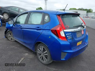 2015 Honda Fit EX-L with VIN 3HGGK5H85FM756706, listed as a IAAI auction lot 42220287 with Not provided miles and . Bid and sale history available at DreamBid. Image 3.