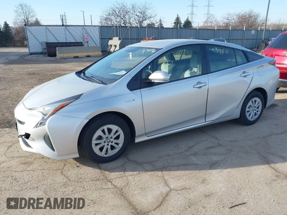 2016 Toyota Prius Two with VIN JTDKBRFU5G3007861, listed as a IAAI auction lot 41763950 with 243,049 mi miles. Bid and sale history available at carsss.com. Image 22.