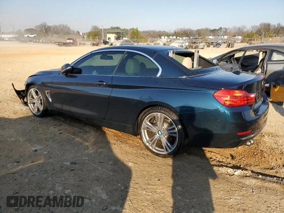 2016 BMW 4 Series 428i with VIN WBA3V7C57G5A28065, listed as a Copart auction lot 47091245 with 75,949 mi miles and Salvage title. Bid and sale history available at DreamBid. Image 2.