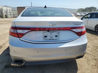 2016 Hyundai Azera Limited with VIN KMHFH4JG2GA520030, listed as a Copart auction lot 55767035 with 178,029 mi miles and Salvage Title. Bid and sale history available at DreamBid. Image 6.