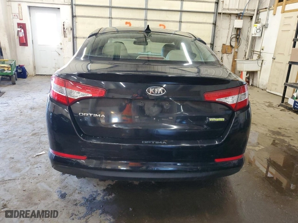 2012 Kia Optima Hybrid with VIN KNAGM4AD9C5015211, listed as a Copart auction lot 50990315 with 122,778 mi miles and Clean Title. Bid and sale history available at carsss.com. Image 6.