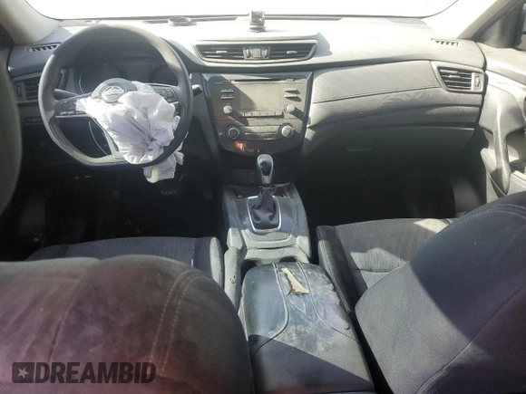 2017 Nissan Rogue S with VIN JN8AT2MT2HW382587, listed as a Copart auction lot 47066065 with 192,971 mi miles and Salvage Title. Bid and sale history available at DreamBid. Image 8.