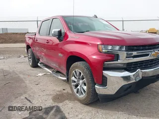 2020 Chevrolet Silverado 1500 LT with VIN 1GCPWCED7LZ284186, listed as a IAAI auction lot 41736131 with 137,454 mi miles. Bid and sale history available at carsss.com. Image 6.