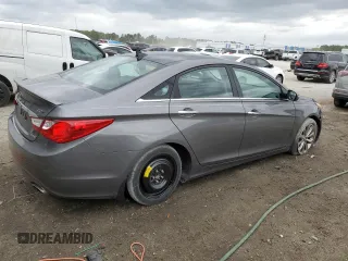 2012 Hyundai Sonata Limited with VIN 5NPEC4AB1CH469982, listed as a Copart auction lot 49696665 with 40,135 mi miles and Salvage Title. Bid and sale history available at DreamBid. Image 3.
