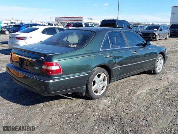 2000 Infiniti Q45 with VIN JNKBY31A7YM301457, listed as a IAAI auction lot 41583825 with 174,265 mi miles. Bid and sale history available at carsss.com. Image 4.