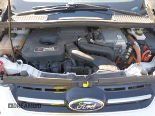 2017 Ford C-Max Energi SE with VIN 1FADP5EU8HL100904, listed as a IAAI auction lot 41474814 with 60,780 mi miles. Bid and sale history available at carsss.com. Image 10.