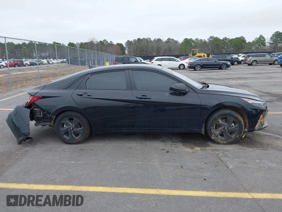 2023 Hyundai Elantra SEL with VIN KMHLM4AG3PU382611, listed as a IAAI auction lot 41540855 with 31,390 mi miles and . Bid and sale history available at DreamBid. Image 13.