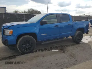 2021 GMC Canyon 2WD Elevation Standard with VIN 1GTG5BEN1M1279426, listed as a Copart auction lot 43869215 with 83,026 mi miles and Non Repairable. Bid and sale history available at carsss.com. Image 1.