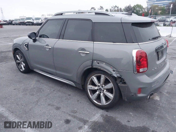 2020 MINI Countryman Cooper S with VIN WMZYW7C00L3L92535, listed as a IAAI auction lot 42029989 with 61,066 mi miles and . Bid and sale history available at DreamBid. Image 3.