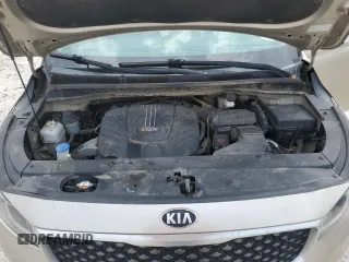 2016 Kia Sedona SX with VIN KNDMC5C17G6155629, listed as a Copart auction lot 53258945 with 178,967 mi miles and Clean Title. Bid and sale history available at carsss.com. Image 12.