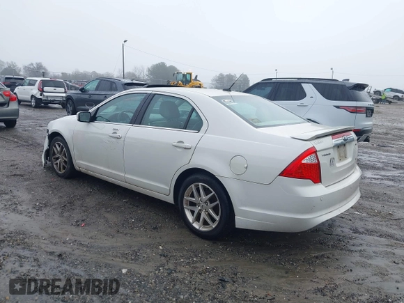 2012 Ford Fusion SEL with VIN 3FAHP0JA1CR121443, listed as a IAAI auction lot 41574648 with 159,393 mi miles. Bid and sale history available at carsss.com. Image 3.