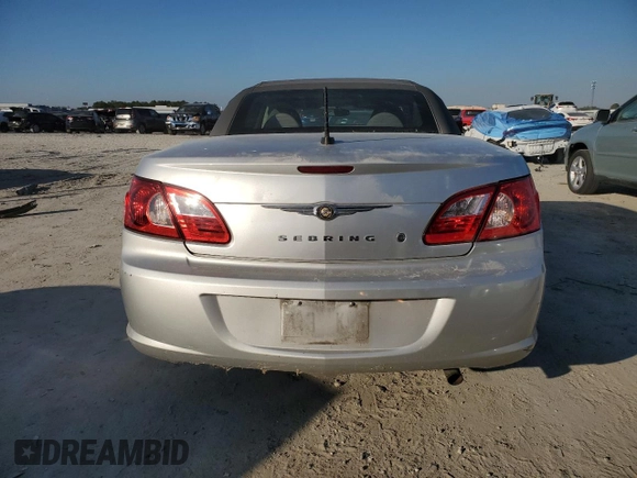 2008 Chrysler Sebring LX with VIN 1C3LC45K68N167486, listed as a Copart auction lot 83137184 with 71,805 mi miles and Clean Title. Bid and sale history available at carsss.com. Image 6.