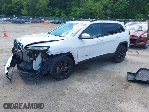 2018 Jeep Cherokee Limited with VIN 1C4PJMDX0JD514581, listed as a IAAI auction lot 42302202 with 34,133 mi miles and . Bid and sale history available at DreamBid. Image 17.