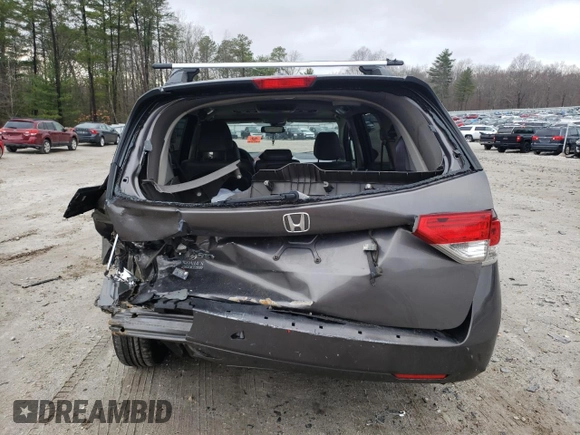 2014 Honda Odyssey EX-L with VIN 5FNRL5H68EB111408, listed as a Copart auction lot 51357045 with 239,038 mi miles and Non Repairable. Bid and sale history available at carsss.com. Image 6.