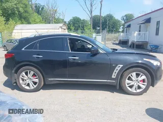 2014 Infiniti QX70 with VIN JN8CS1MW7EM410150, listed as a IAAI auction lot 39960321 with Not Provided miles and . Bid and sale history available at DreamBid. Image 13.