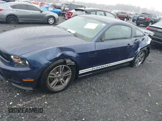 2012 Ford Mustang V6 Premium with VIN 1ZVBP8AM7C5268553, listed as a IAAI auction lot 41715730 with 97,848 mi miles. Bid and sale history available at carsss.com. Image 6.