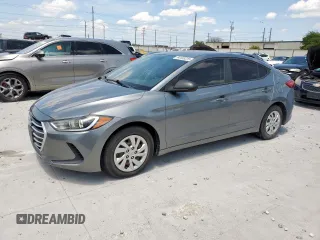 2017 Hyundai Elantra SE with VIN KMHD74LF8HU081883, listed as a Copart auction lot 64108225 with 163,066 mi miles and Clean title. Bid and sale history available at DreamBid. Image 1.