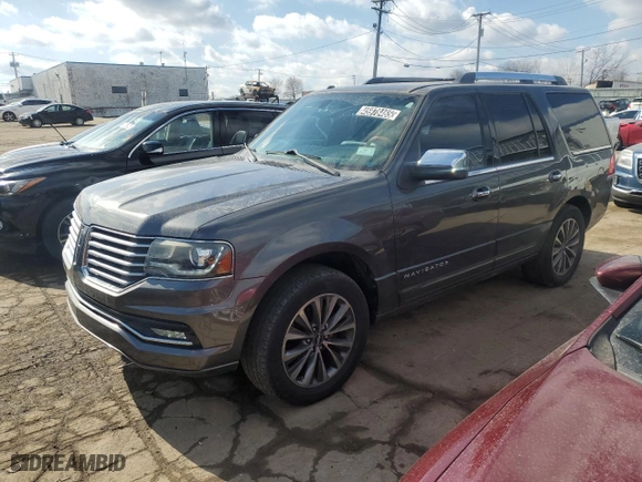 2016 Lincoln Navigator Select with VIN 5LMJJ2HT8GEL10432, listed as a Copart auction lot 45978465 with 110,942 mi miles and Clean Title. Bid and sale history available at carsss.com. Image 1.